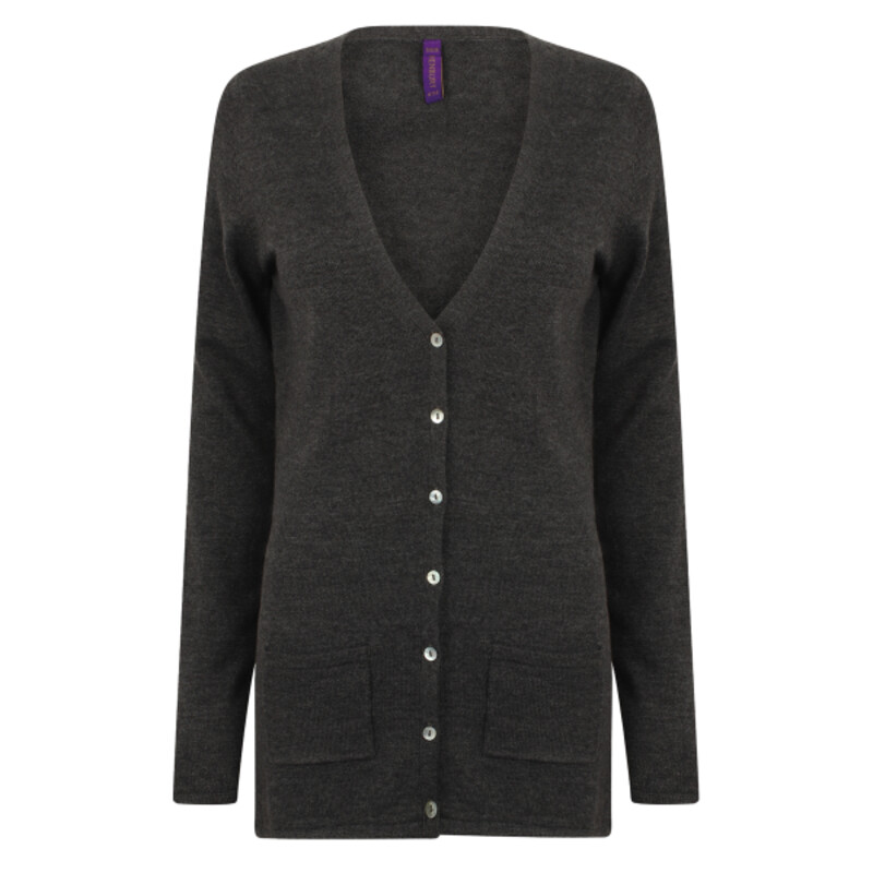 Women's v-button cardigan Thumbnail