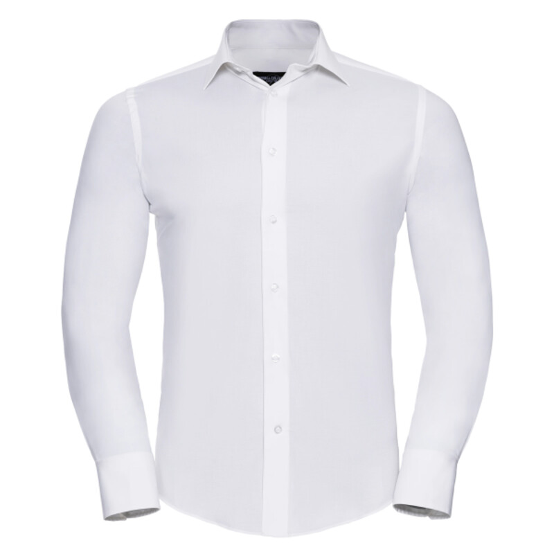 Long sleeve easycare fitted shirt Thumbnail