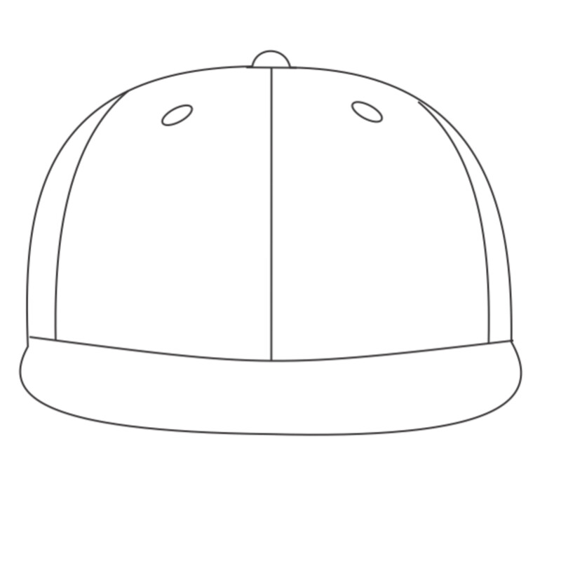 Bronx Original Flat Peak Snap Back Dual Colour Cap Thumbnail