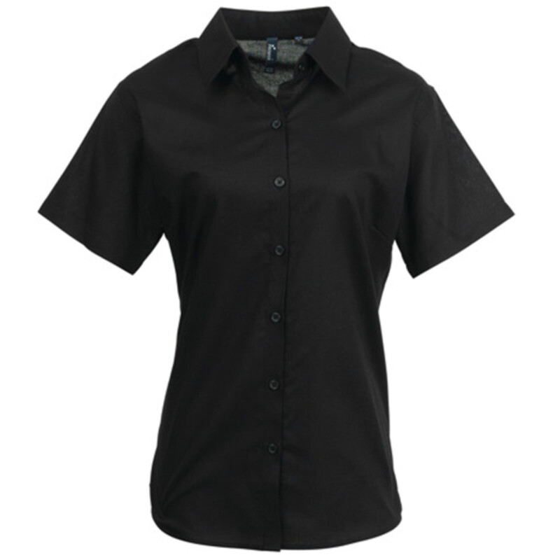 Women's signature Oxford short sleeve shirt Thumbnail