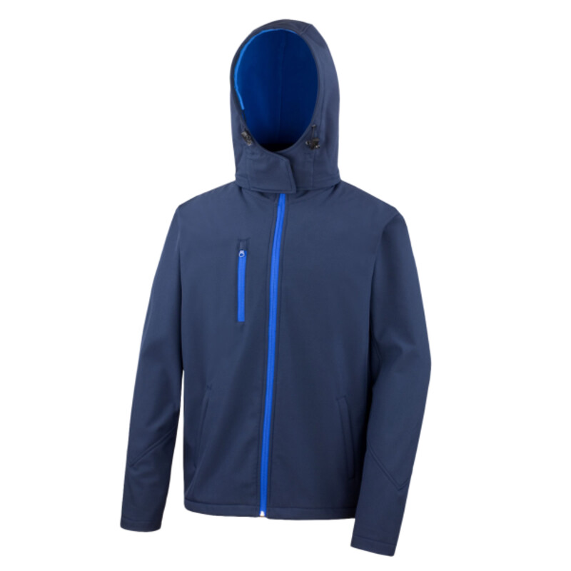 Men's Recycled Hooded Softshell Thumbnail