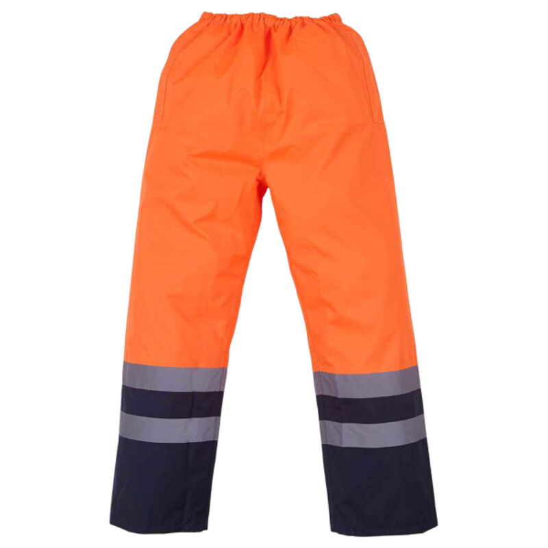 Hi-vis waterproof overtrousers (HVS463) Thumbnail