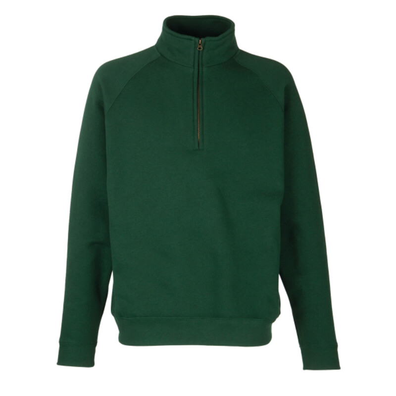 Premium 70/30 zip-neck sweatshirt Thumbnail