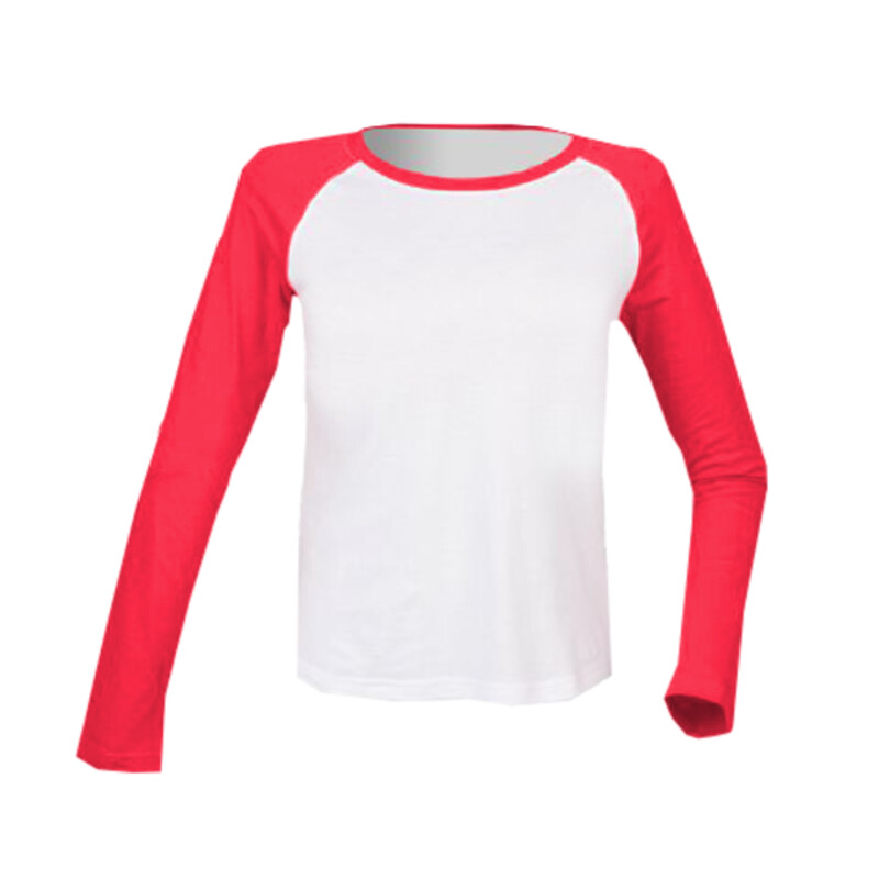 Kids long sleeve baseball T Thumbnail