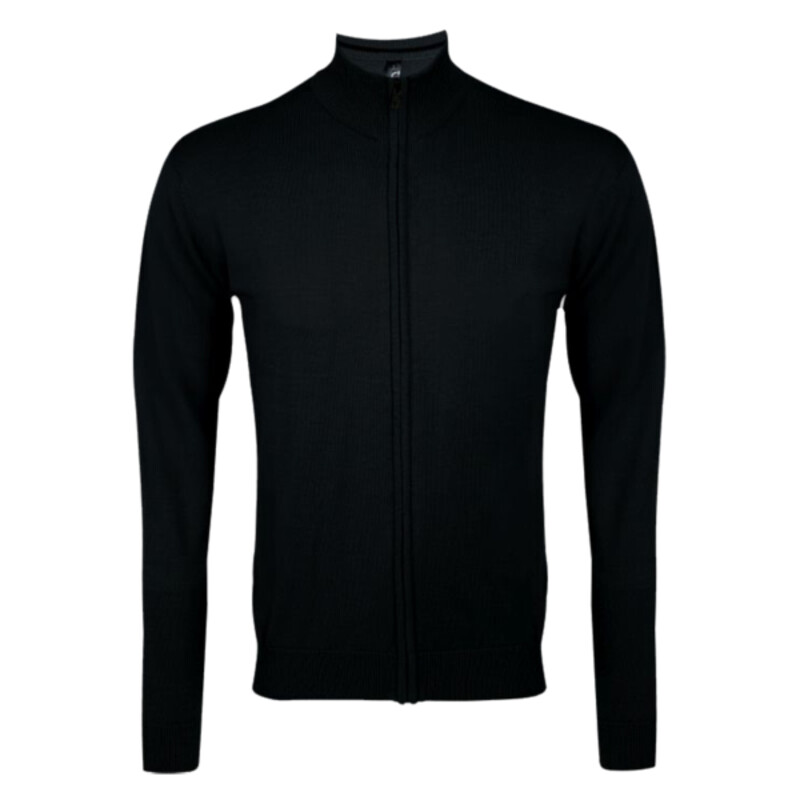 SOL'S Gordon Full Zip Cotton Acrylic Cardigan Thumbnail