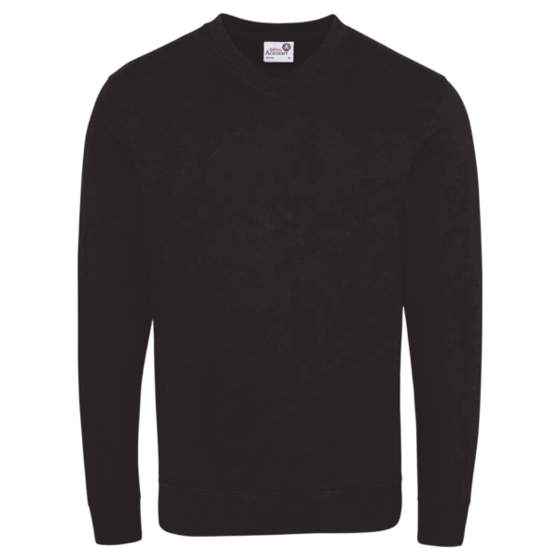 AWDis Academy Senior V Neck Sweatshirt Thumbnail