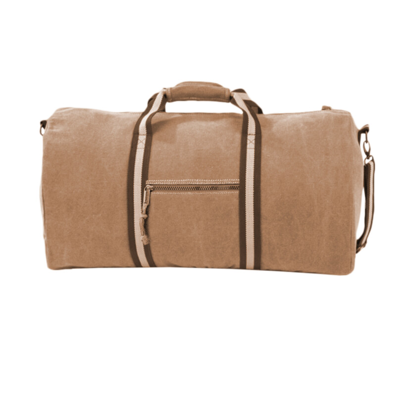 Quadra Vintage Canvas Holdall Thumbnail