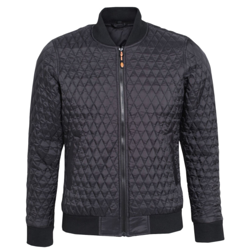Quilted flight jacket Thumbnail