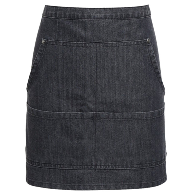 Jeans stitch denim waist apron Thumbnail