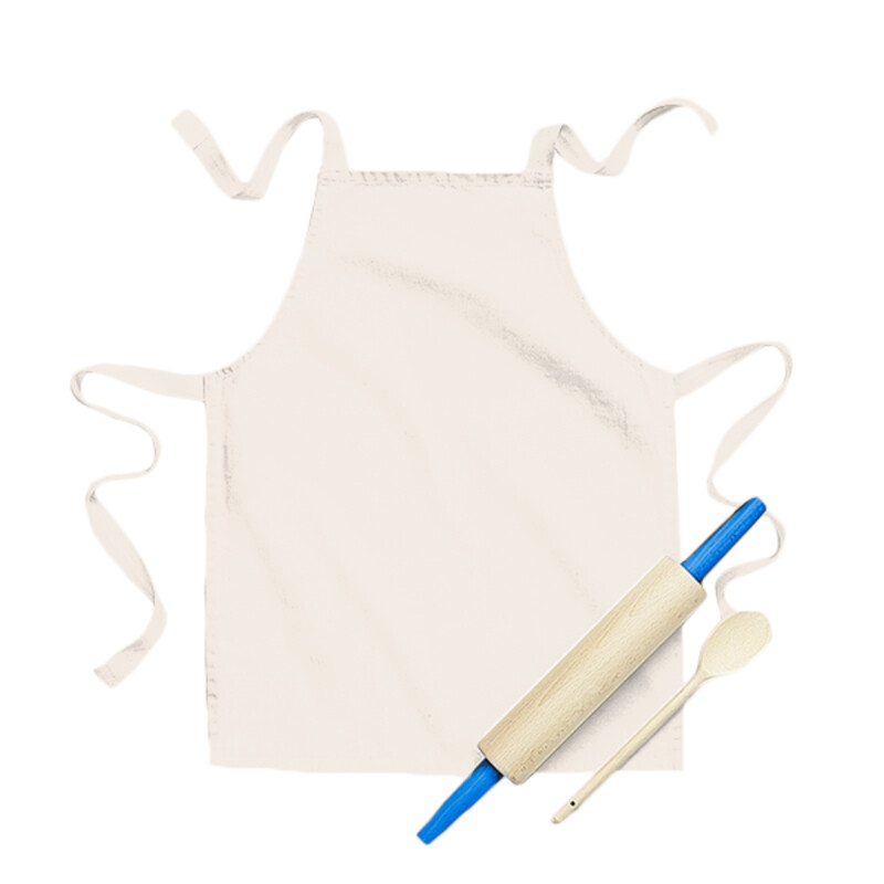 Fairtrade cotton junior craft apron Thumbnail