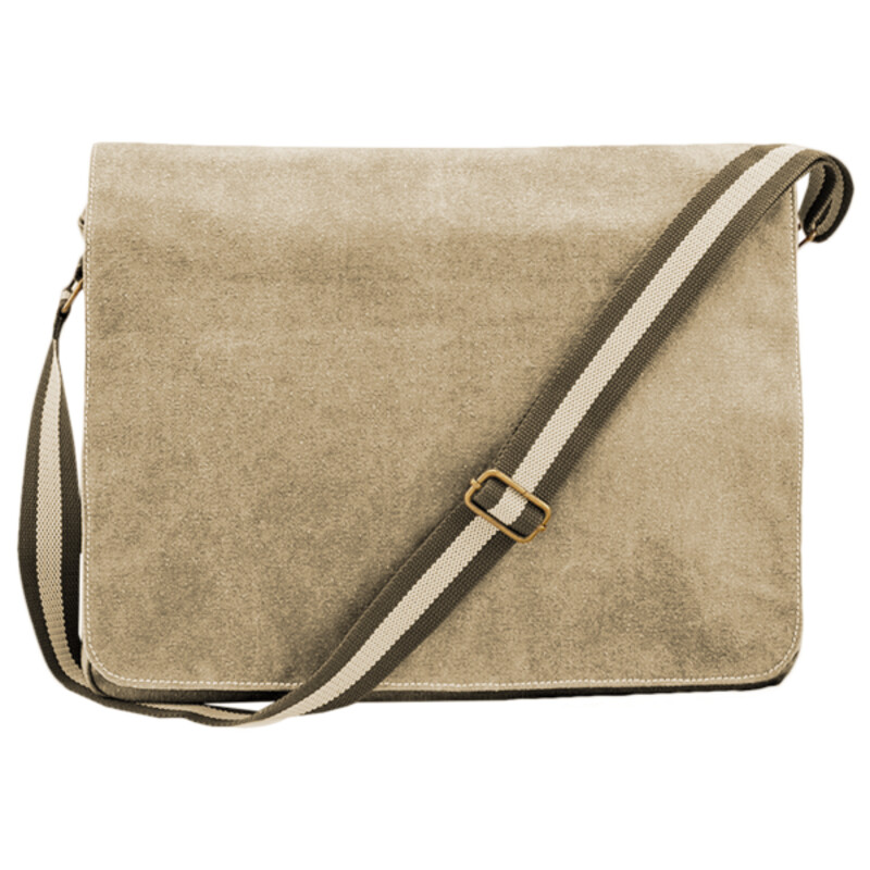 Quadra Vintage Canvas Despatch Bag Thumbnail