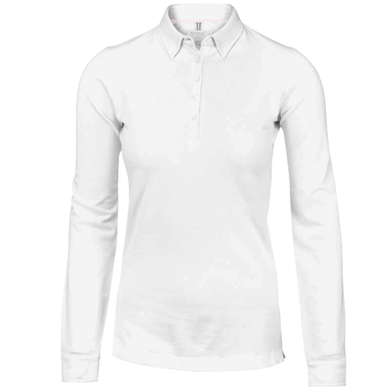 Women’s Carlington – deluxe long sleeve polo Thumbnail