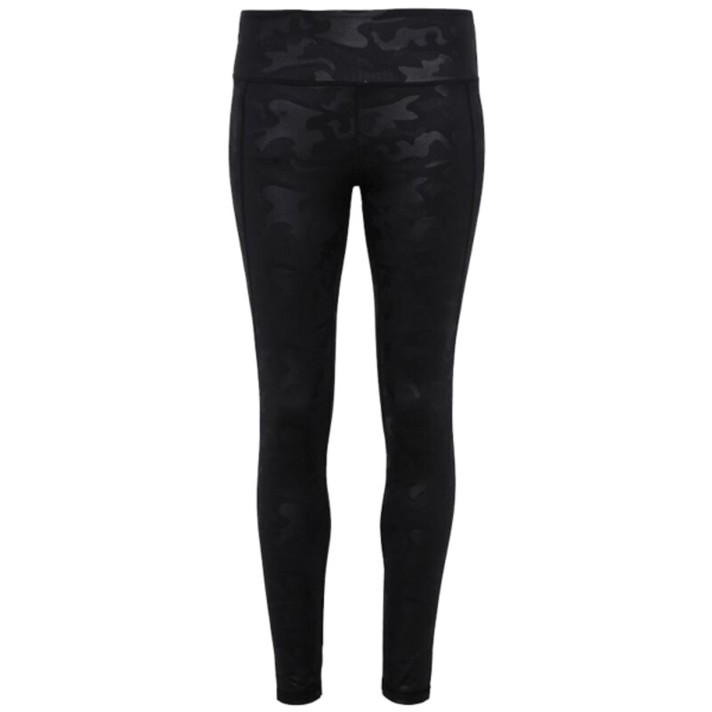 Women's TriDri® performance camo leggings full-length Thumbnail