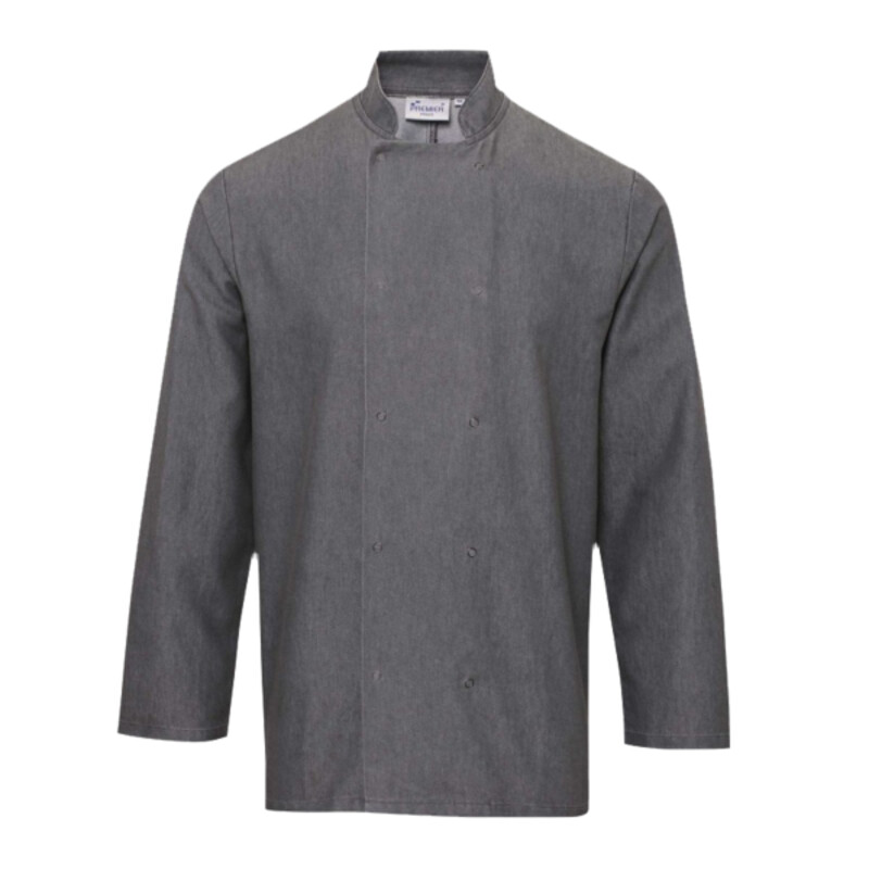 Denim chef's jacket Thumbnail