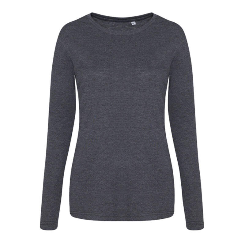 AWDis Ladies Long Sleeve Tri-Blend T-Shirt Thumbnail