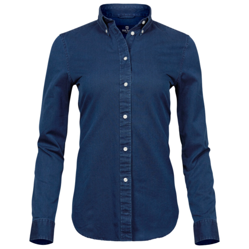 Tee Jays Ladies Long Sleeve Casual Twill Shirt Thumbnail