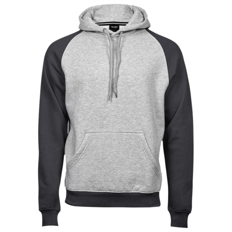 Tee Jays Two Tone Raglan Hooded Sweatshirt Thumbnail