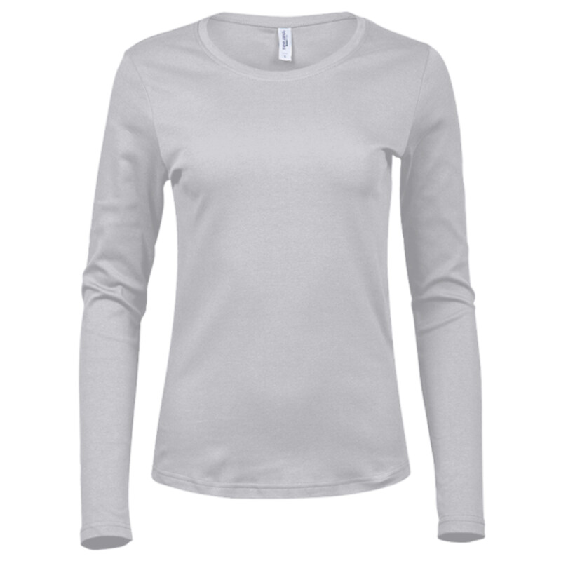 Tee Jays Ladies Long Sleeve Interlock T-Shirt Thumbnail
