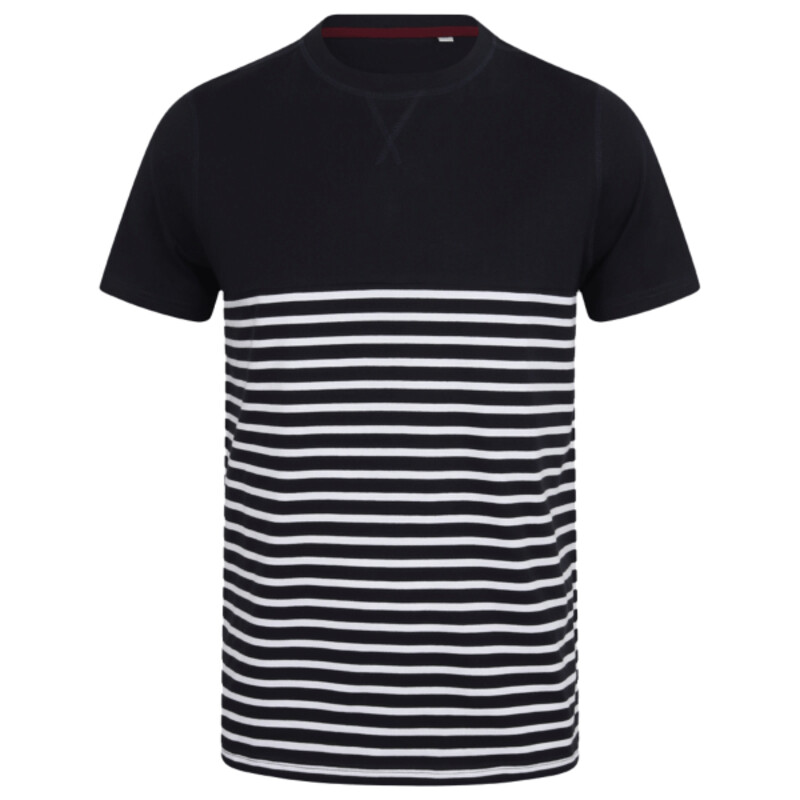 Front Row Unisex Breton Striped T-Shirt Thumbnail
