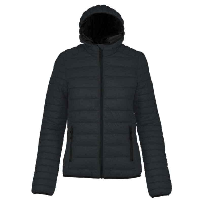 Kariban Ladies Lightweight Hooded Padded Jacket Thumbnail