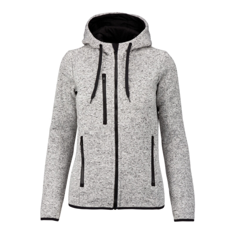 Proact Ladies Heather Hooded Jacket Thumbnail