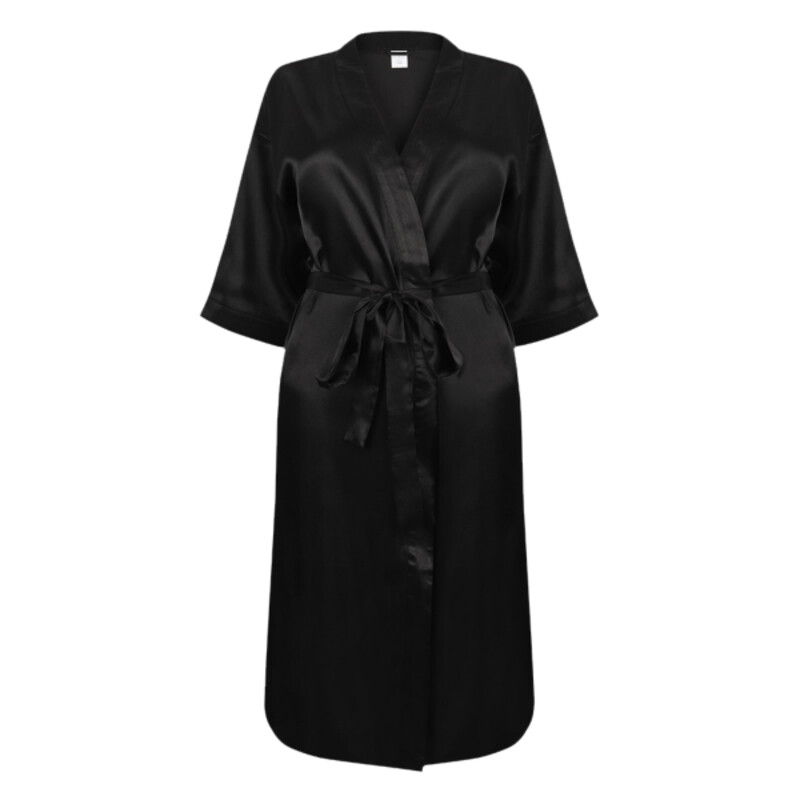 Towel City Ladies Satin Robe Thumbnail