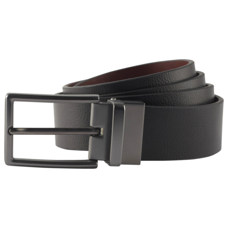 Men's two-way leather belt Thumbnail