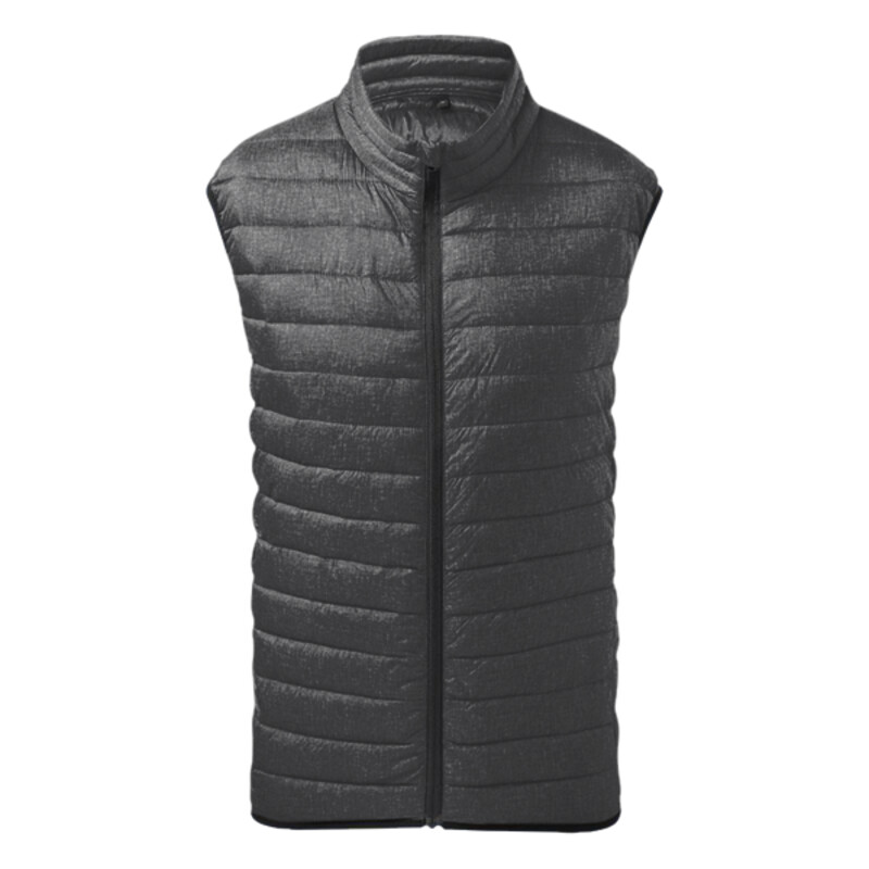 Melange padded gilet Thumbnail