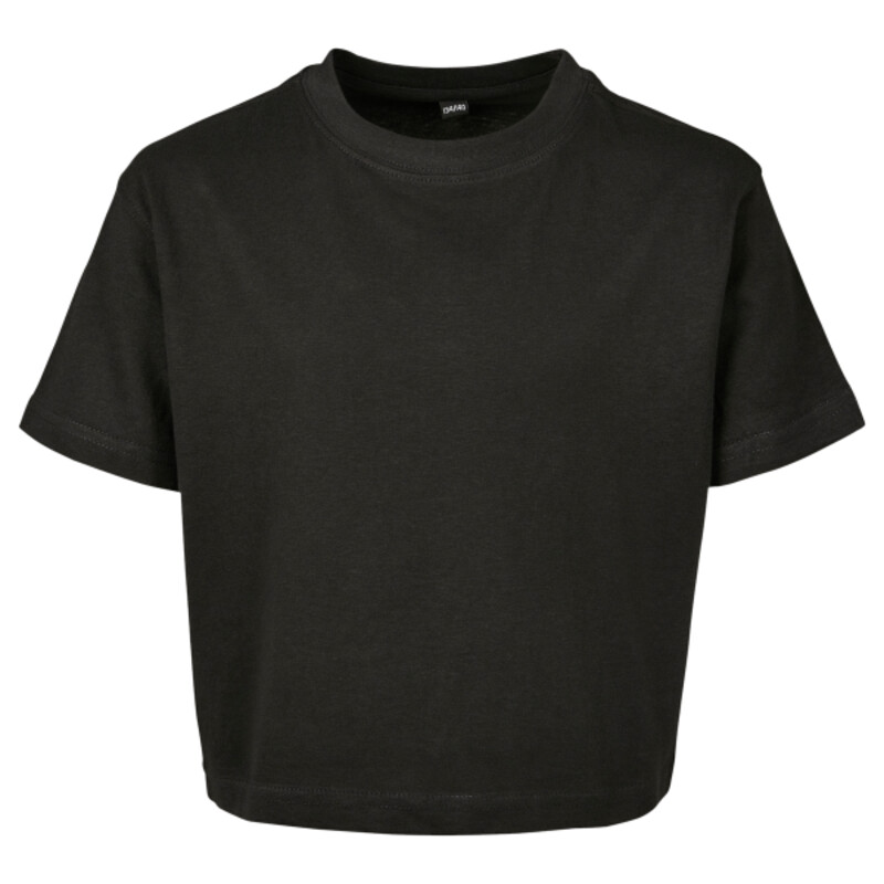 Girls cropped Jersey tee Thumbnail