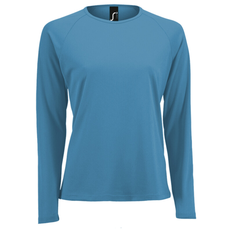 SOL'S Ladies Sporty Long Sleeve Performance T-Shirt Thumbnail