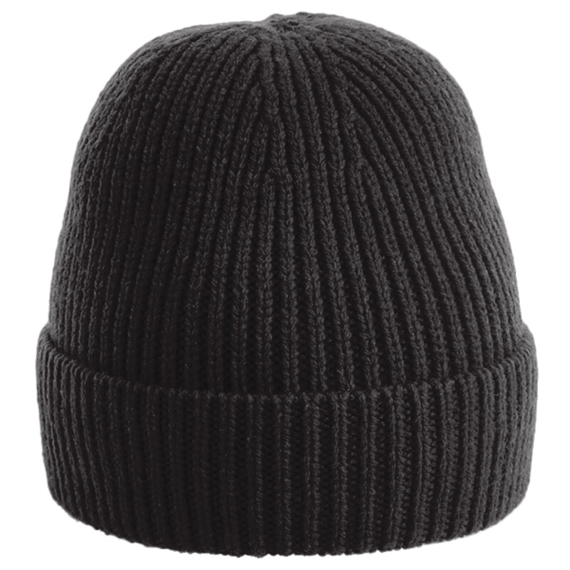 Engineered Knit Ribbed Beanie Thumbnail