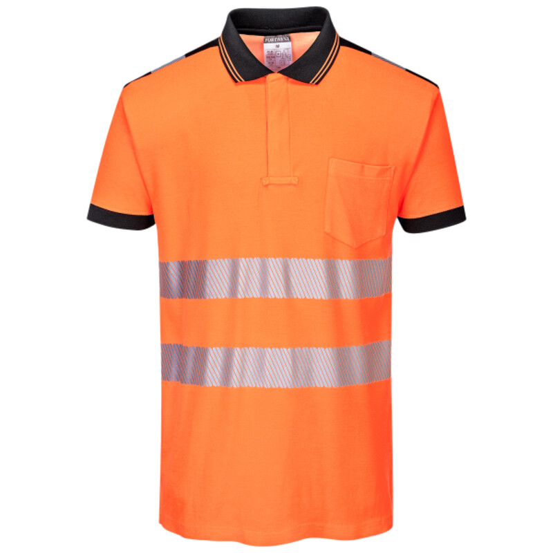 PW3 Hi-vis polo shirt (T180) Thumbnail