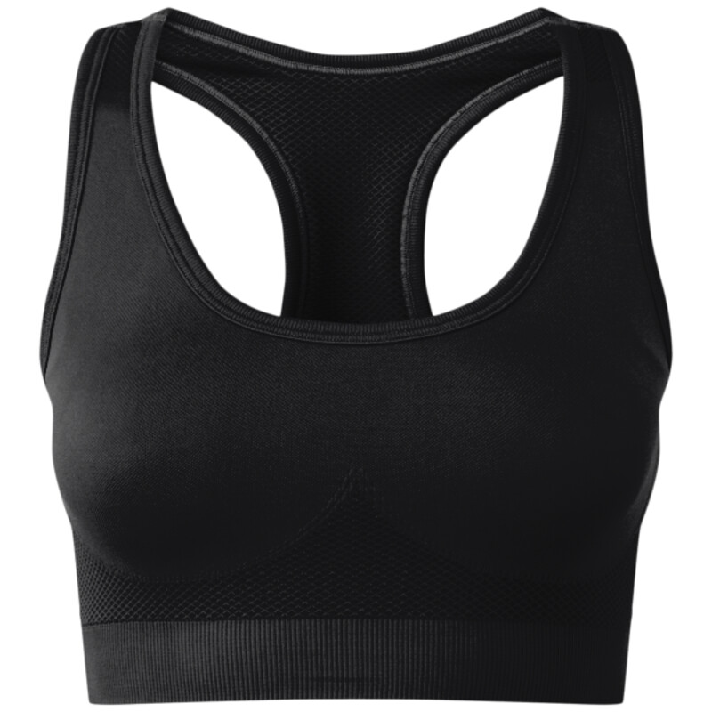 TriDri® seamless '3D fit' multi-sport sculpt solid colour bra Thumbnail