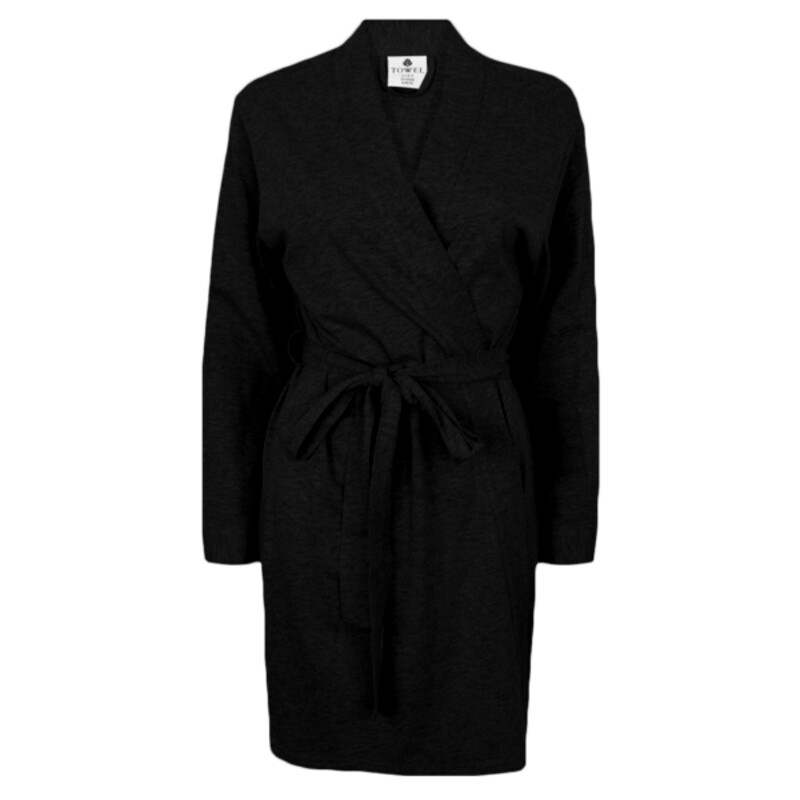 Towel City Ladies Cotton Wrap Robe Thumbnail